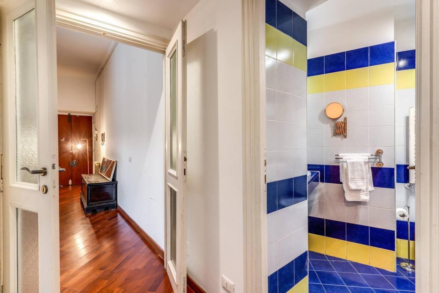 Splendid Flat On The Tiber River Rom Exterior foto