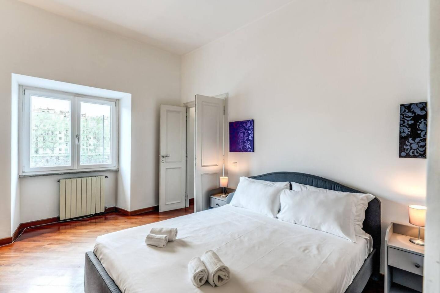 Splendid Flat On The Tiber River Rom Exterior foto
