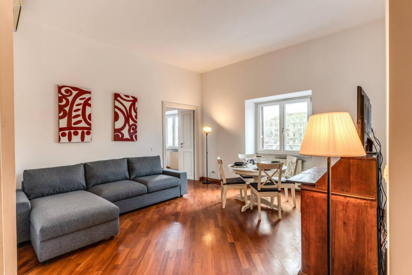 Splendid Flat On The Tiber River Rom Exterior foto